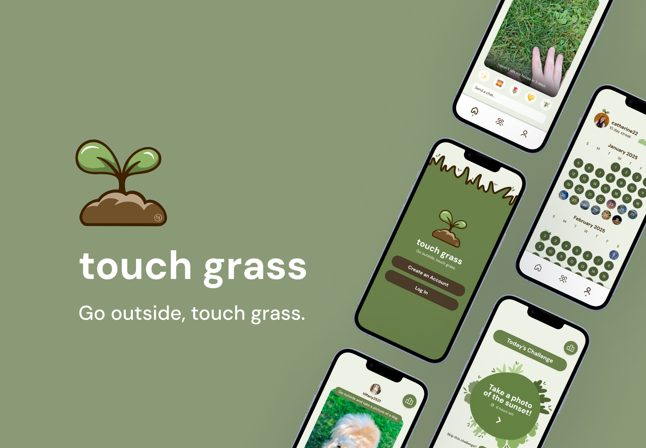 Touch Grass App